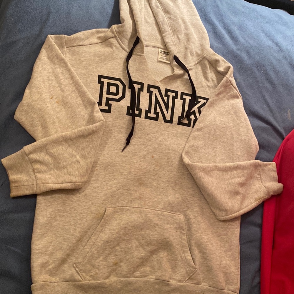 PINK hooded sweatshirt